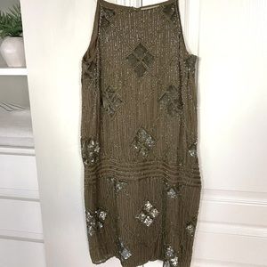 Sequined dress Massimo Dutti